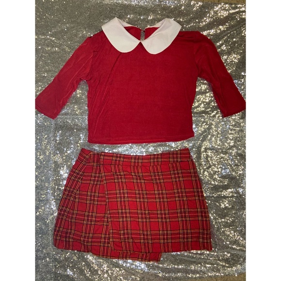 ❌❌ SOLD ❌❌ 
Red white school girl costume 🌹 - Picture 8 of 10